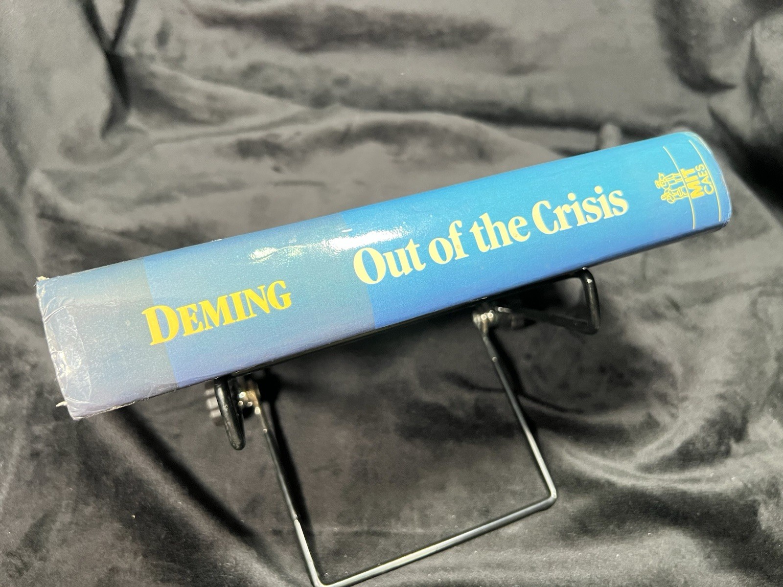 Out Of The Crisis By W. Edwards Deming SIGNED Hardback 6th Printing