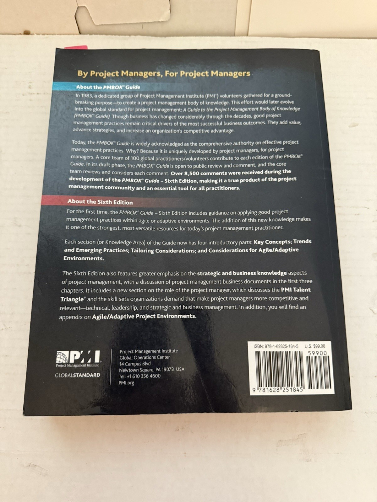 Pmbok® Guide Ser.: Guide to the Project Management Body of Knowledge by Project