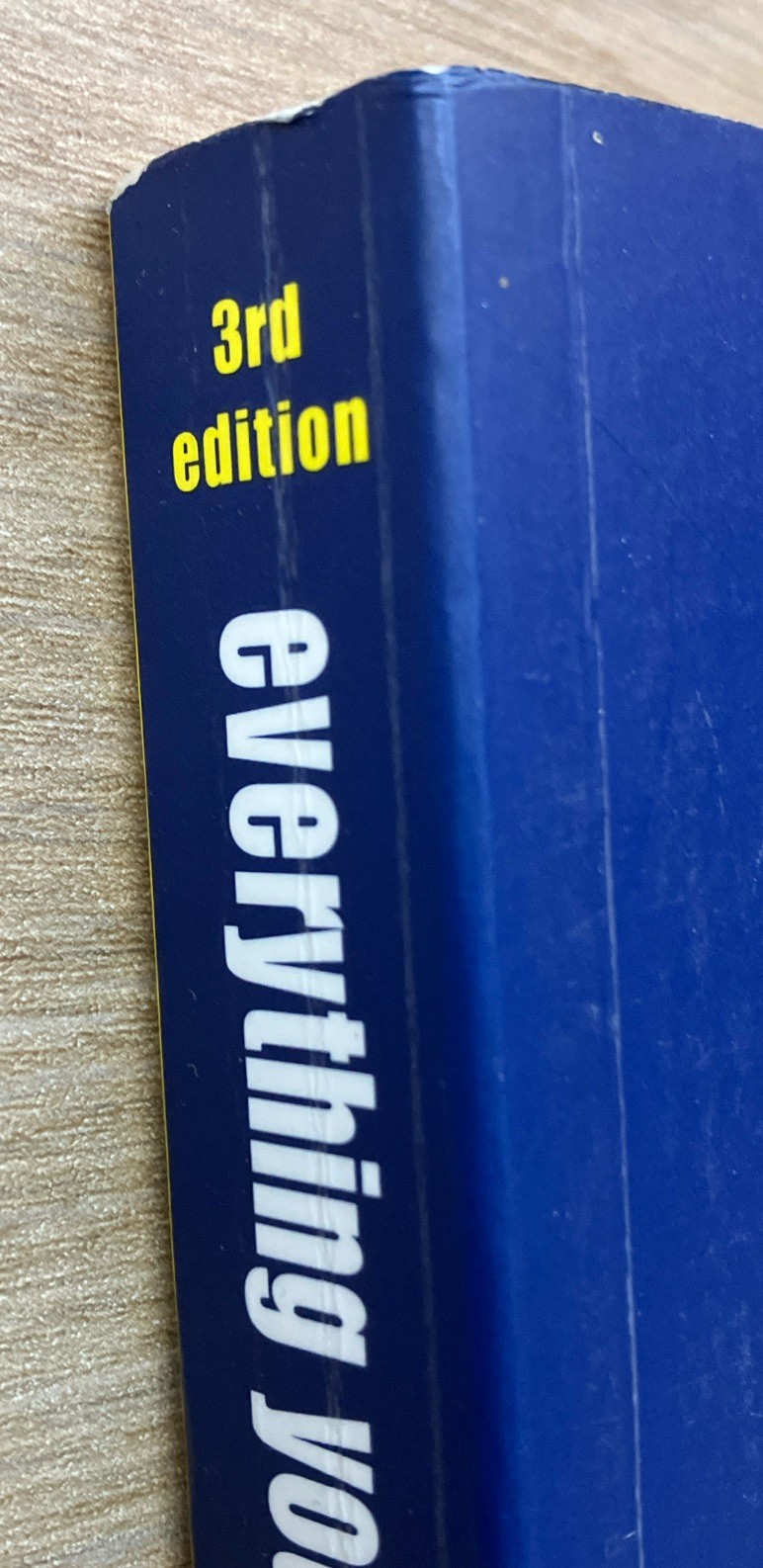 Everything You Ever Needed to Know About Training (Paperback, 2003) 3rd edition