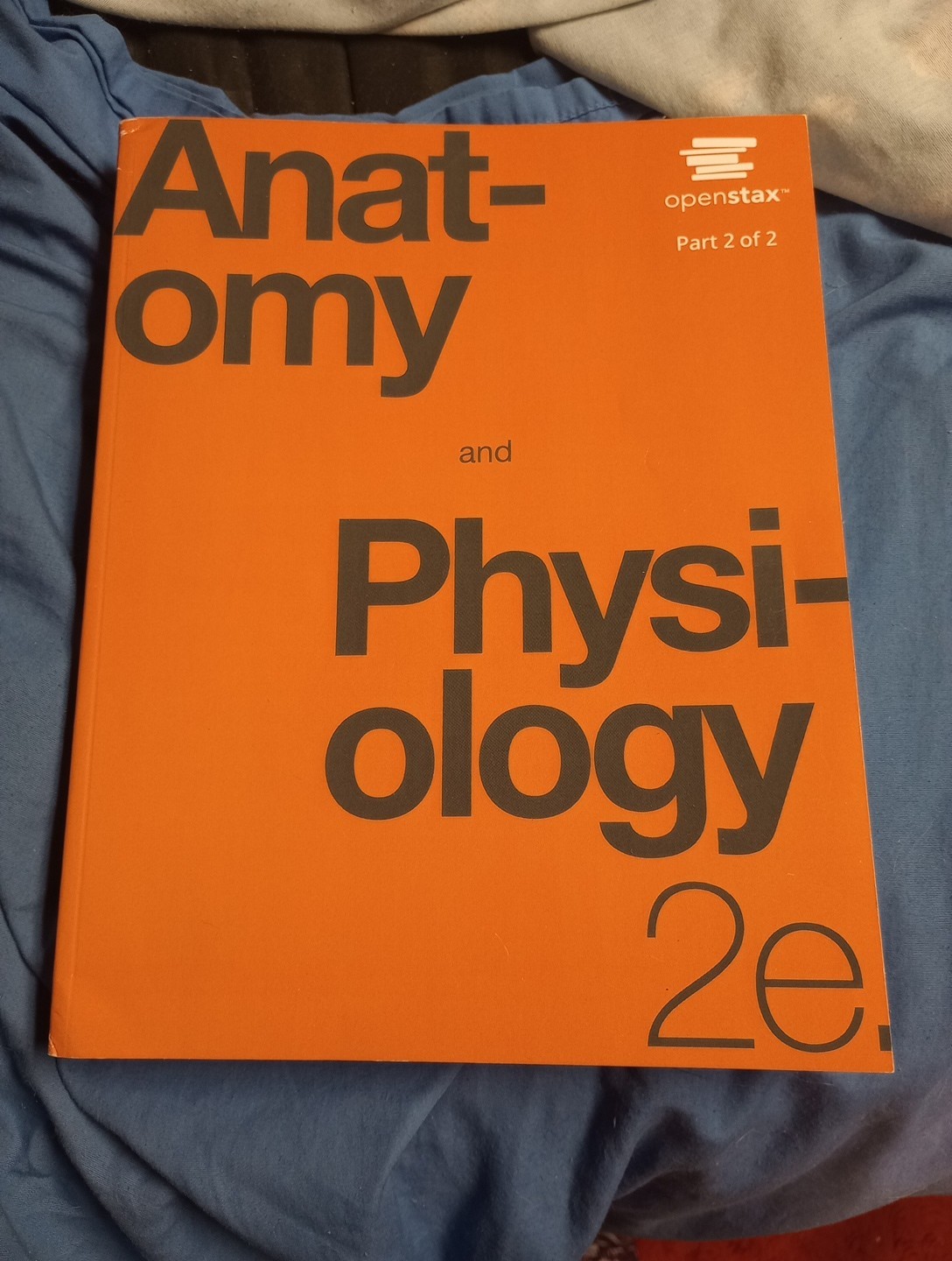 Anatomy & Physiology 2e Books 1 & 2 Set of 2 Textbooks Paper Back Like New Cond