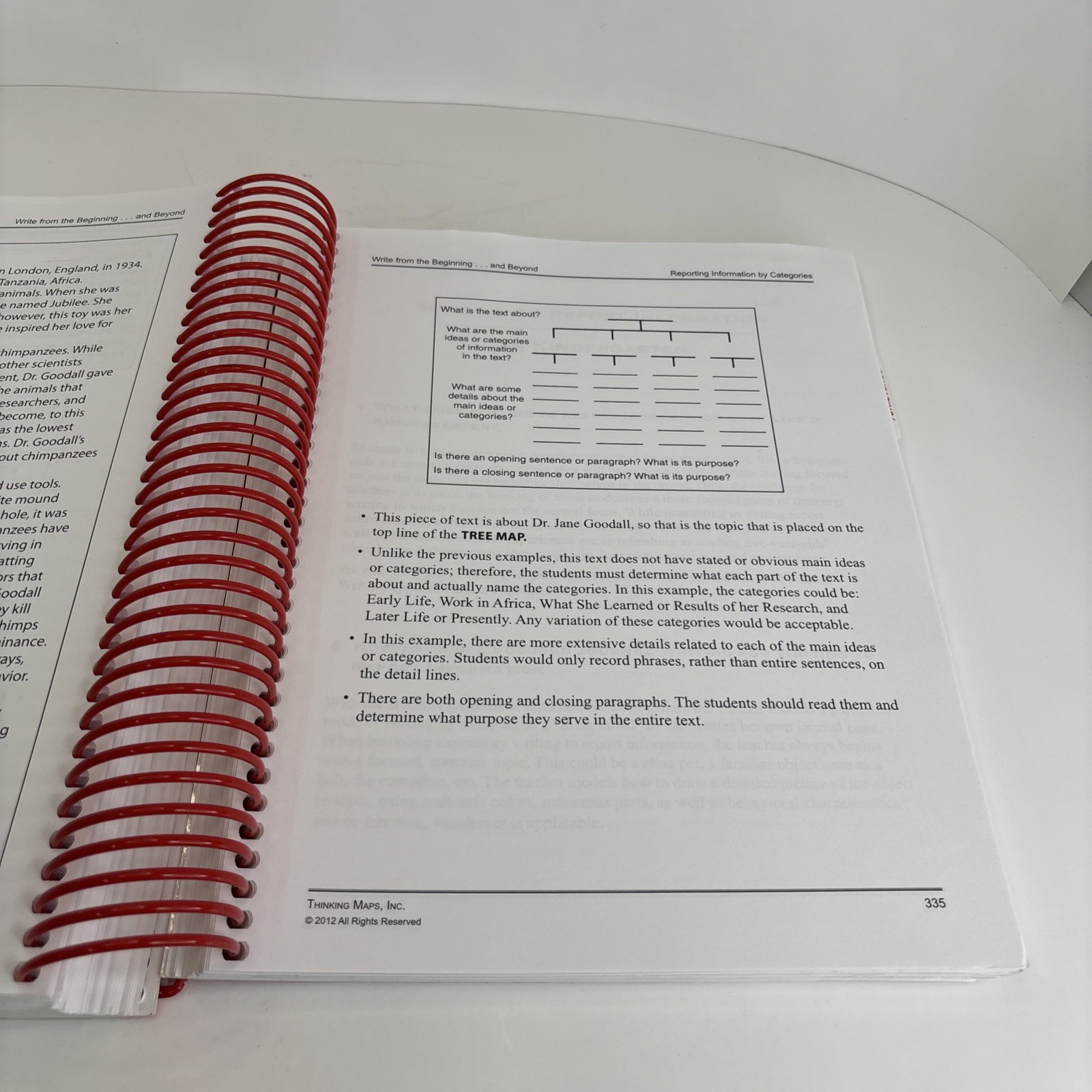Write from the Beginning & Beyond – Expository- Teacher’s Guide-Spiral Paperback