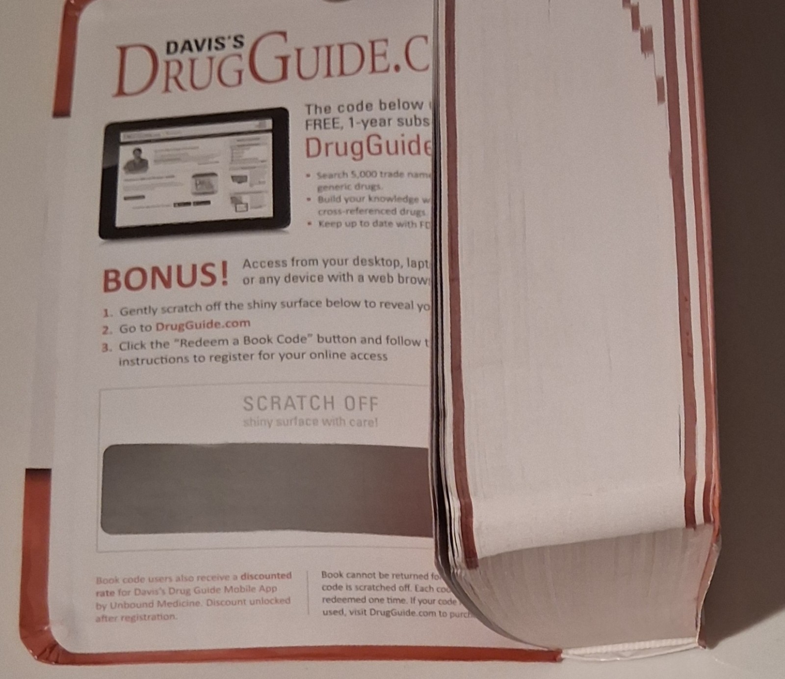 Davis’s Drug Guide for Nurses, 18th Edition Like New – Unused Access Code