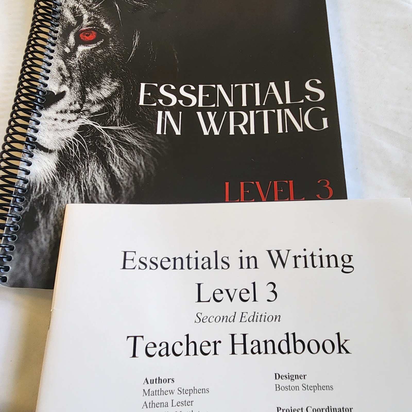 Essentials In Writing Level 3 Assessment Book And Answer Key Homeschool English