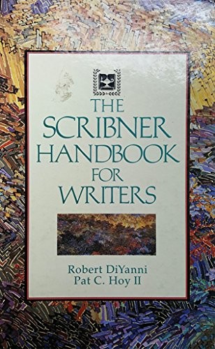 The Scribner Handbook for Writers by Robert Diyanni