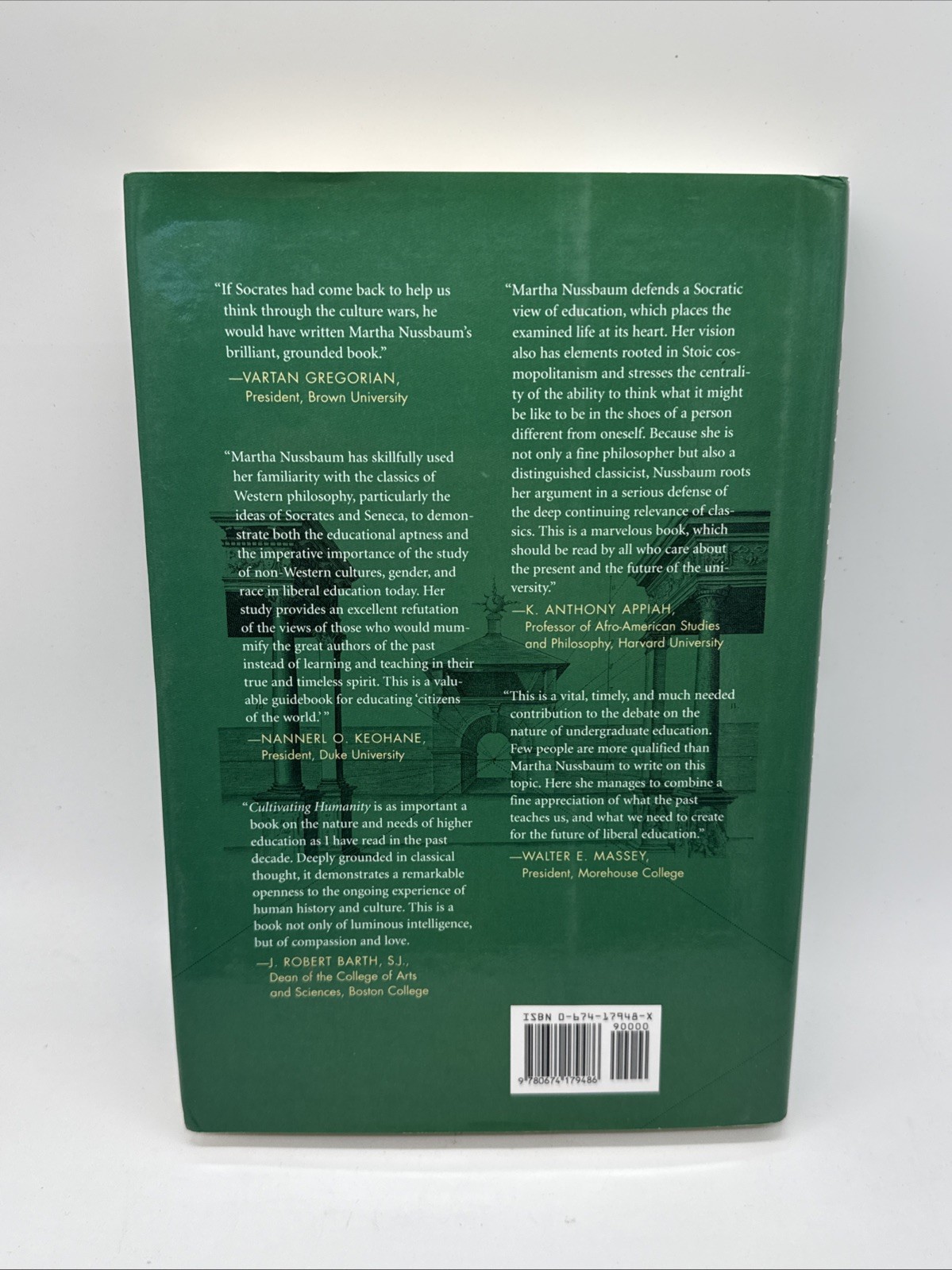 Cultivating Humanity – A Classical …, Nussbaum, Marth
