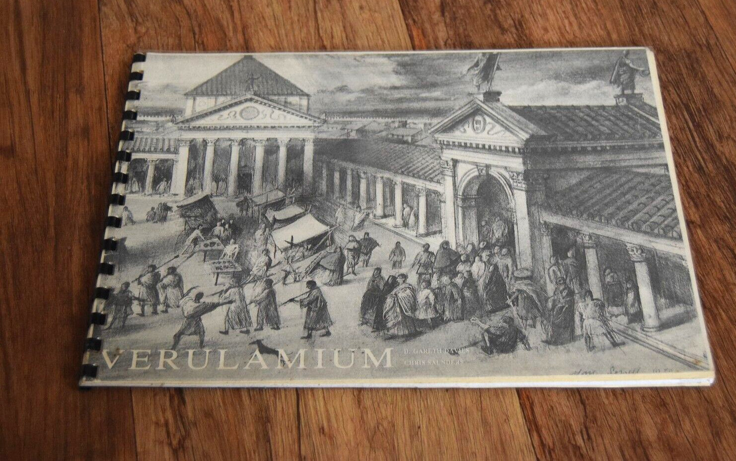 Verulamium Davies Saunders archaeology 1986 Roman PB booklet vintage St Albans