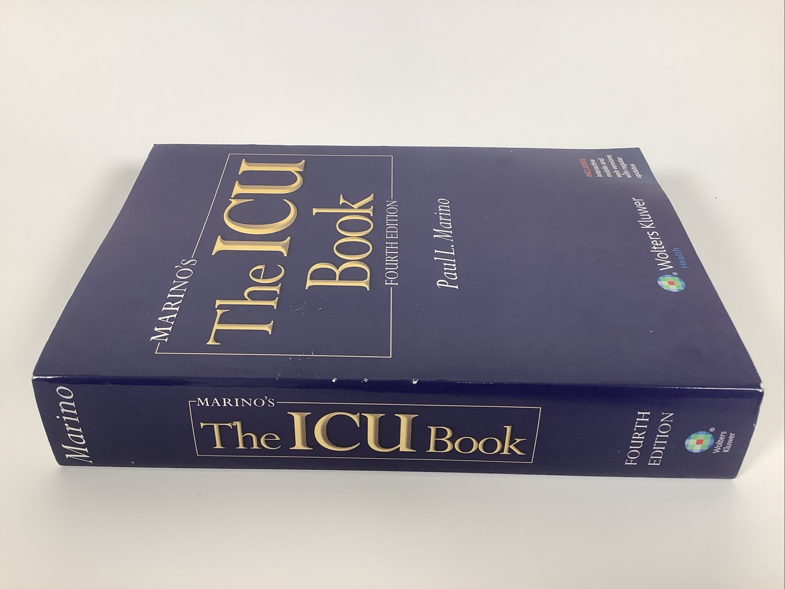 Marino’s the ICU Book: Print + Ebook with Updates by Paul L. Marino -Paperback-