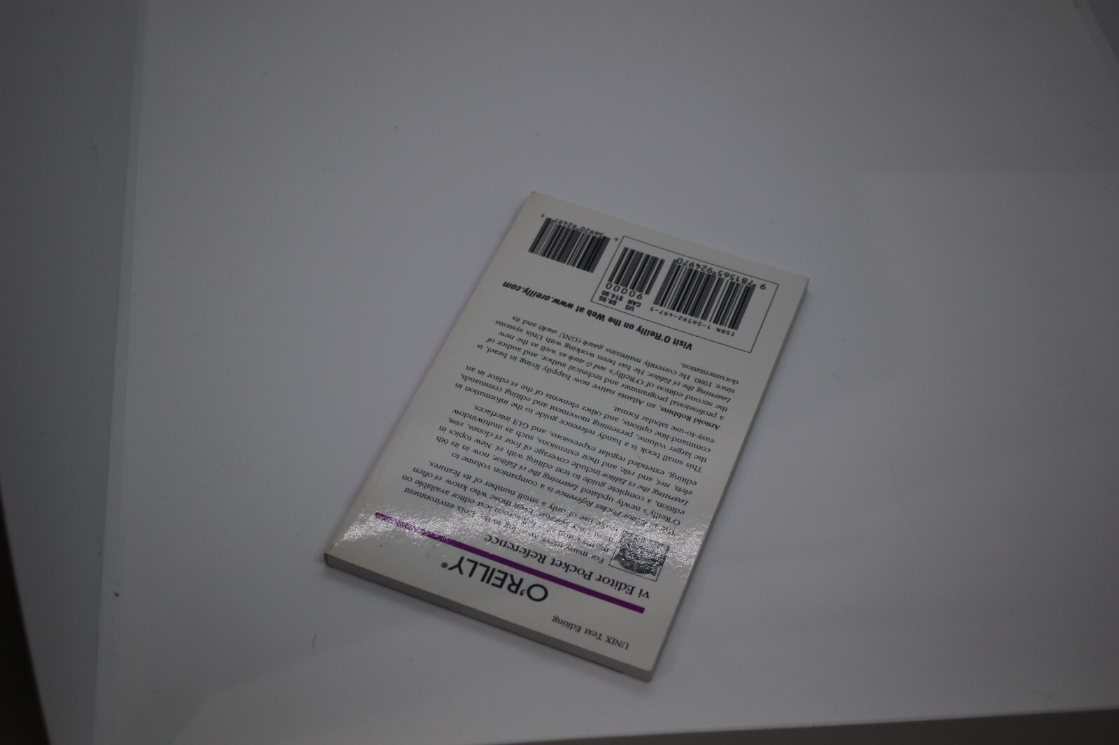 Pocket Reference (o’Reilly) Ser.: Vi Editor Pocket Reference by Arnold…