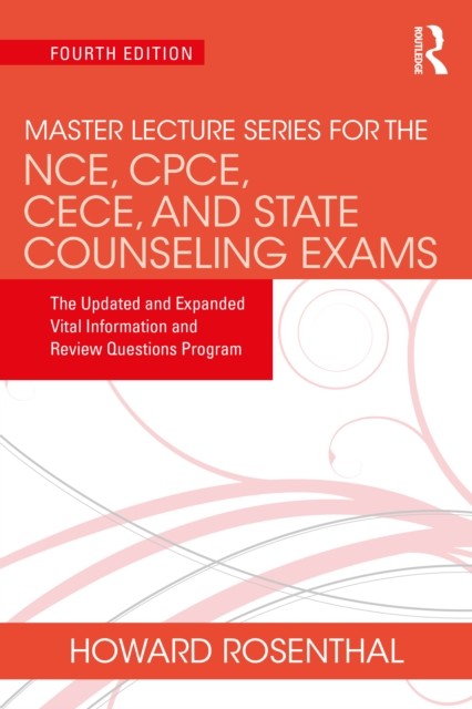 Master Lecture Series for the NCE CPCE CECE and by Howard Rosenthal PAPERBACK