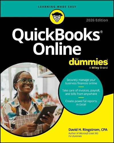 David H. Ringstrom QuickBooks Online For Dummies, 2026 Edition (Paperback)