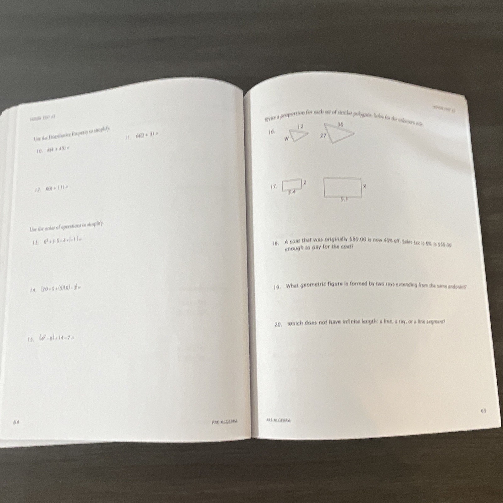Math-U-See Pre-Algebra Textbook 2 Book Set by Steven P. Demme English