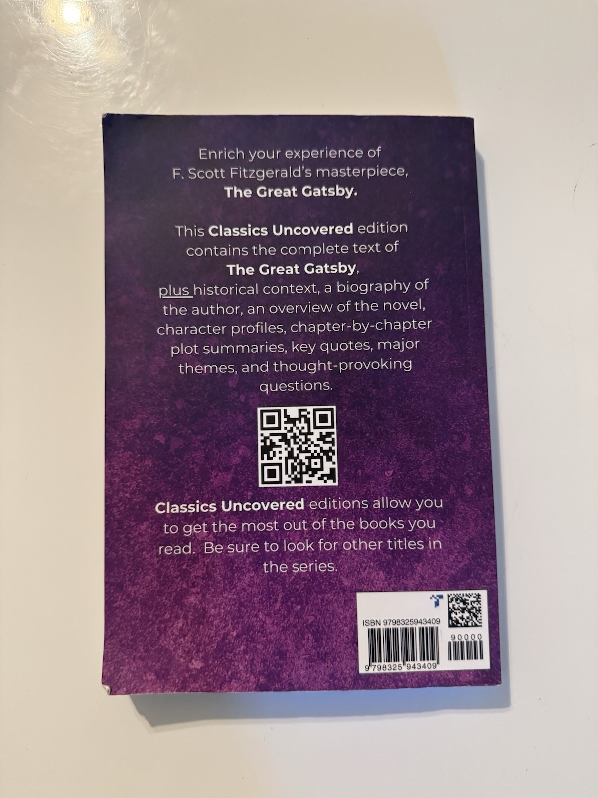 The Great Gatsby: Class, Uncovered/and Study Guide
