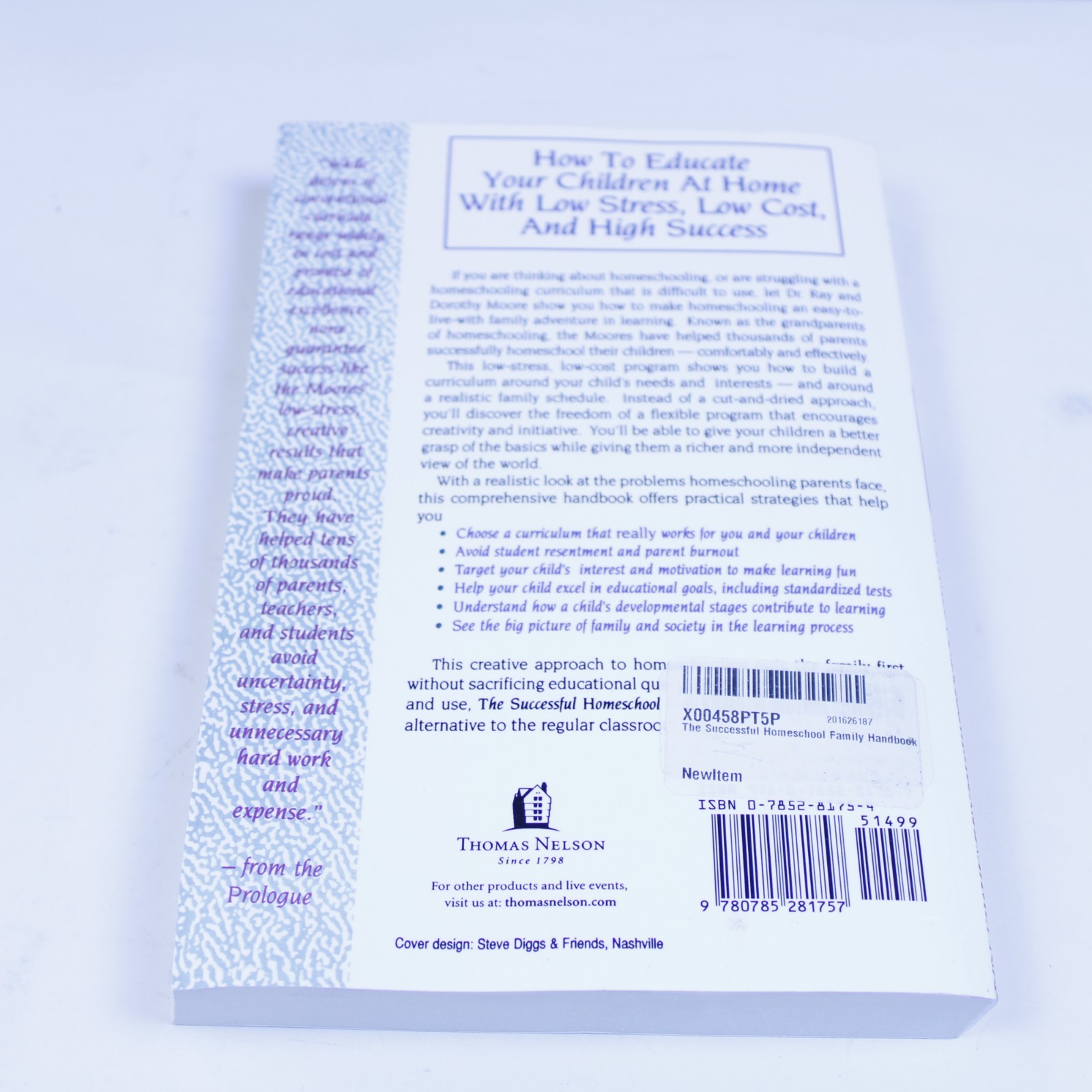 Unlock Your Child’s Potential Rare 1994 Homeschooling Handbook by Raymond Moore