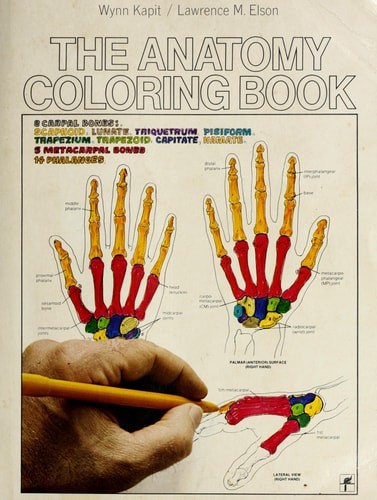 The Anatomy Coloring Book by Elson, Lawrence, Good Book
