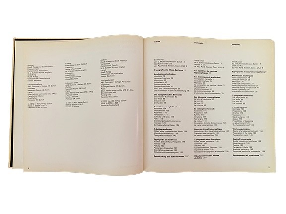 Vintage Ruedi Ruegg and Godi Frohlich Typography Book
