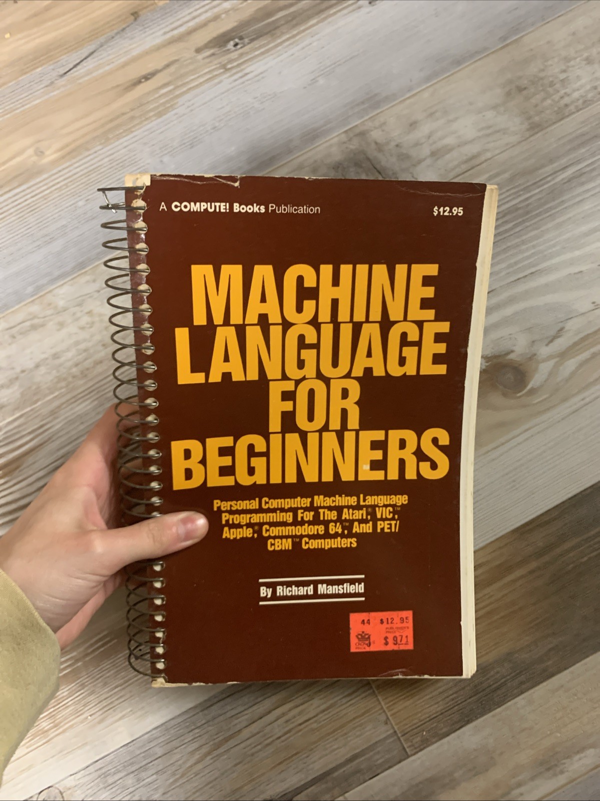 Machine Language for Beginners—Richard Mansfield (Trade Paperback, Spiral Bound)