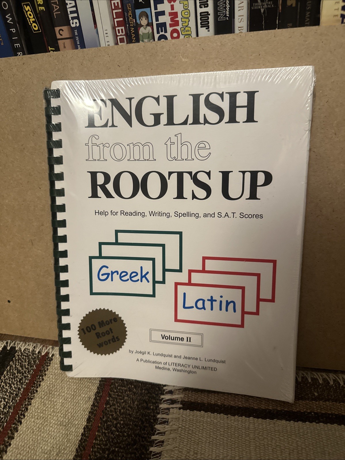 English from the Roots Up, Volume 2 II – New Sealed in Plastic