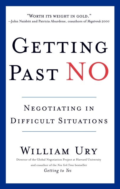 Getting Past No by William Ury PAPERBACK 9780553371314