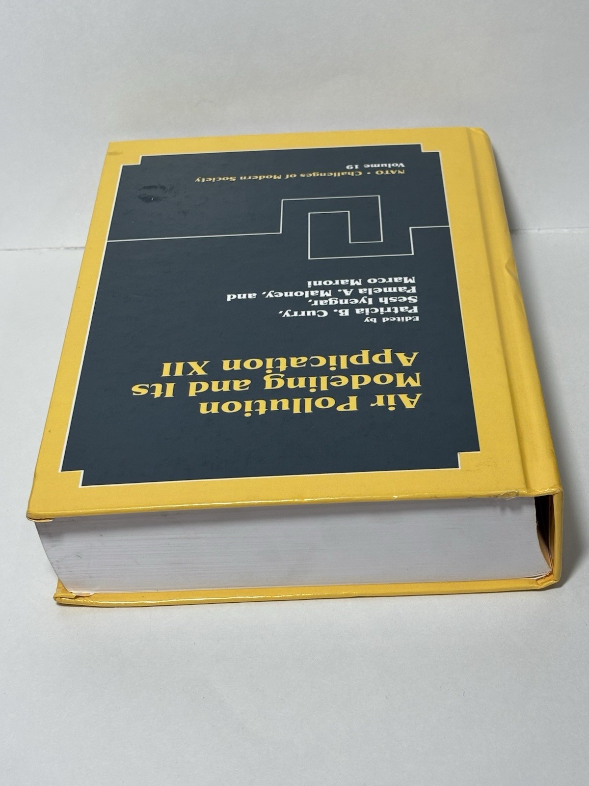 Air Pollution Modeling and Its Application XII NATO CMS Vol 19 HC 1998 Book