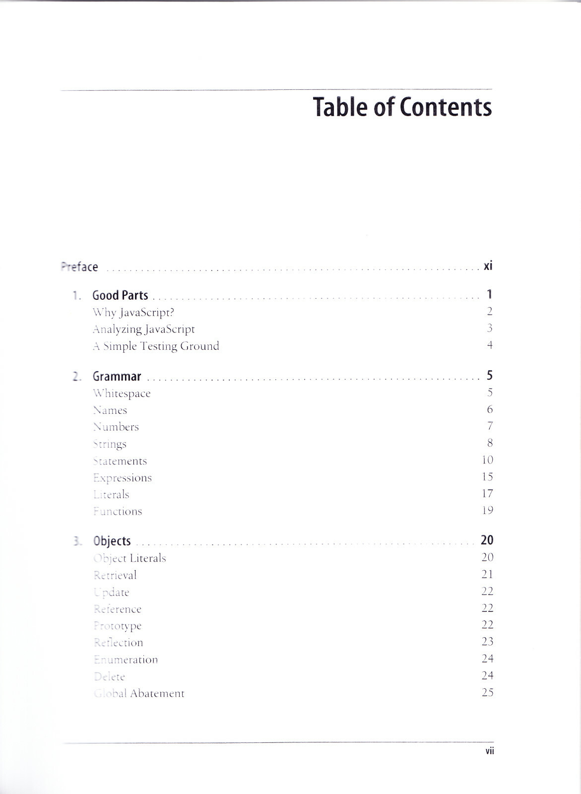JavaScript The Good Parts by Douglas Crockford