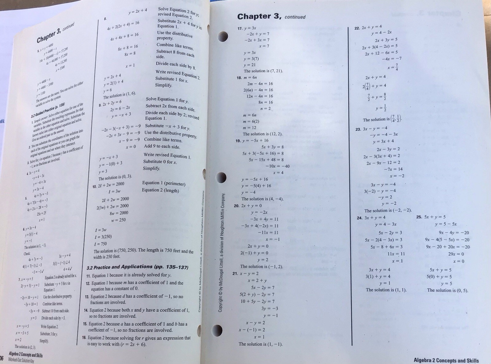 Algebra 2 Concepts And Skills Tests Student Solutions Larson Mcdougal Set Of 4