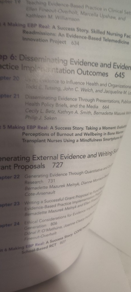 Evidence-Based Practice in Nursing and Healthcare 5th ed. book 2023