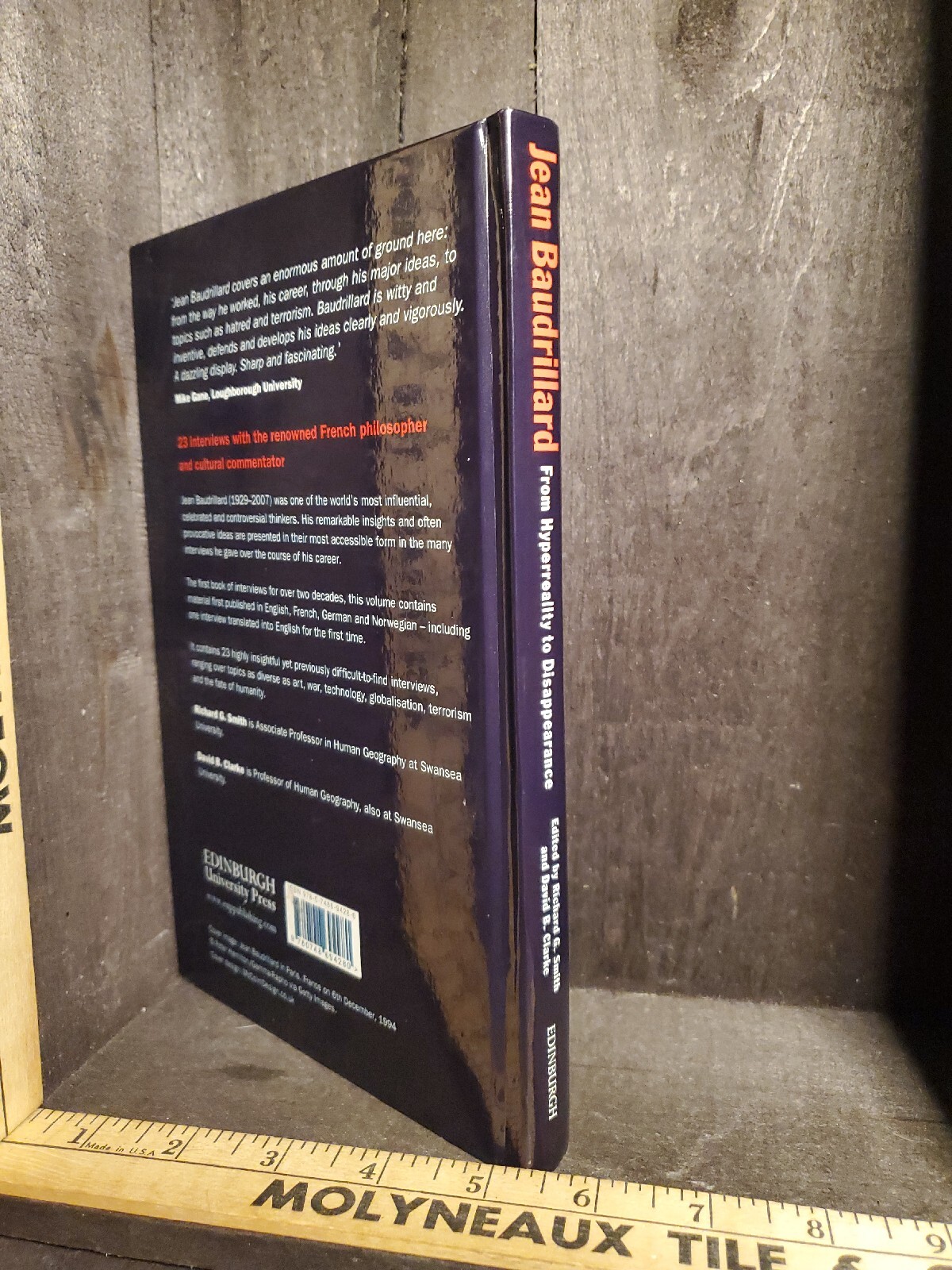 Jean Baudrillard: from Hyperreality to Disappearance Uncollected Interviews HTF