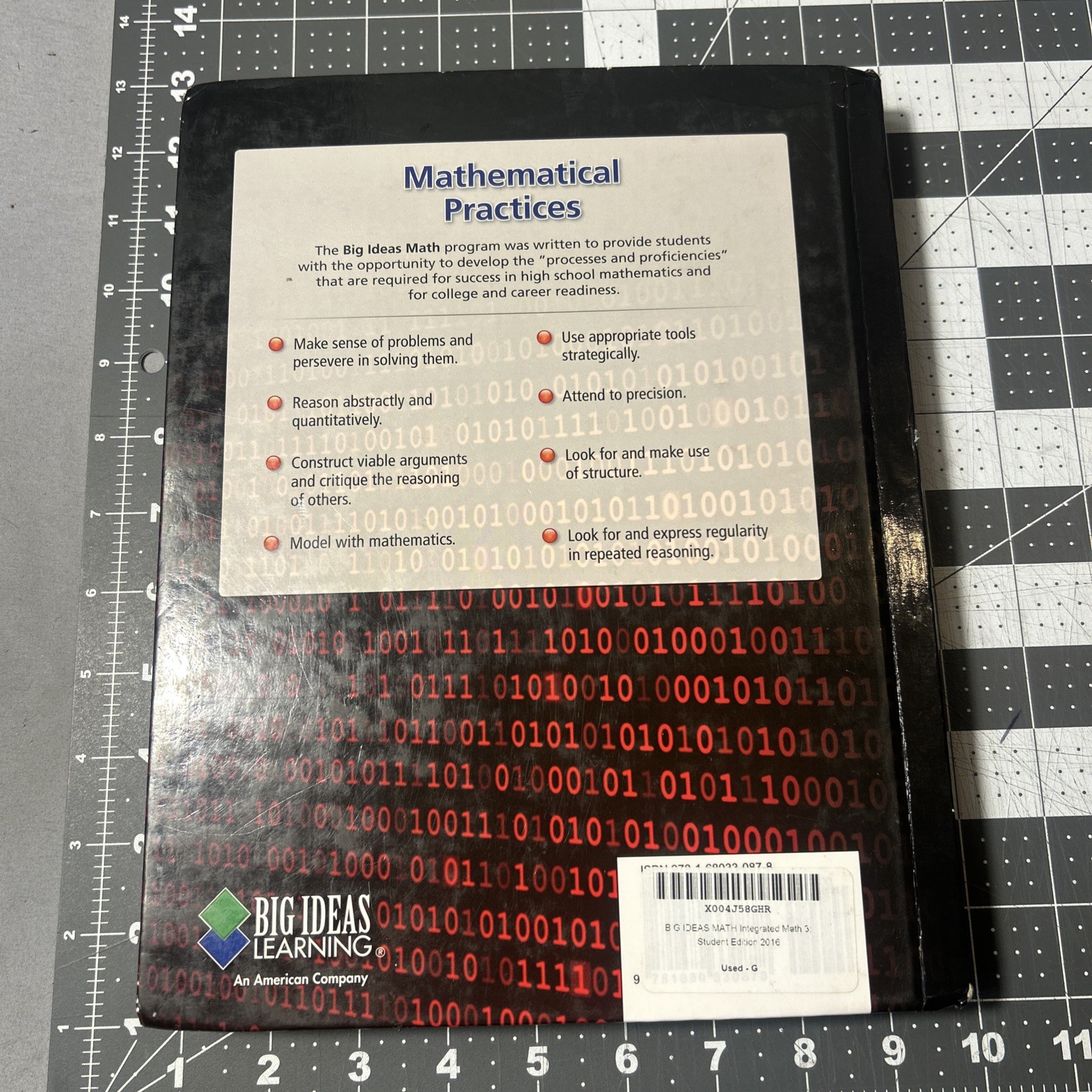 Big Ideas Math: Integrated Mathematics III by Ron Larsen