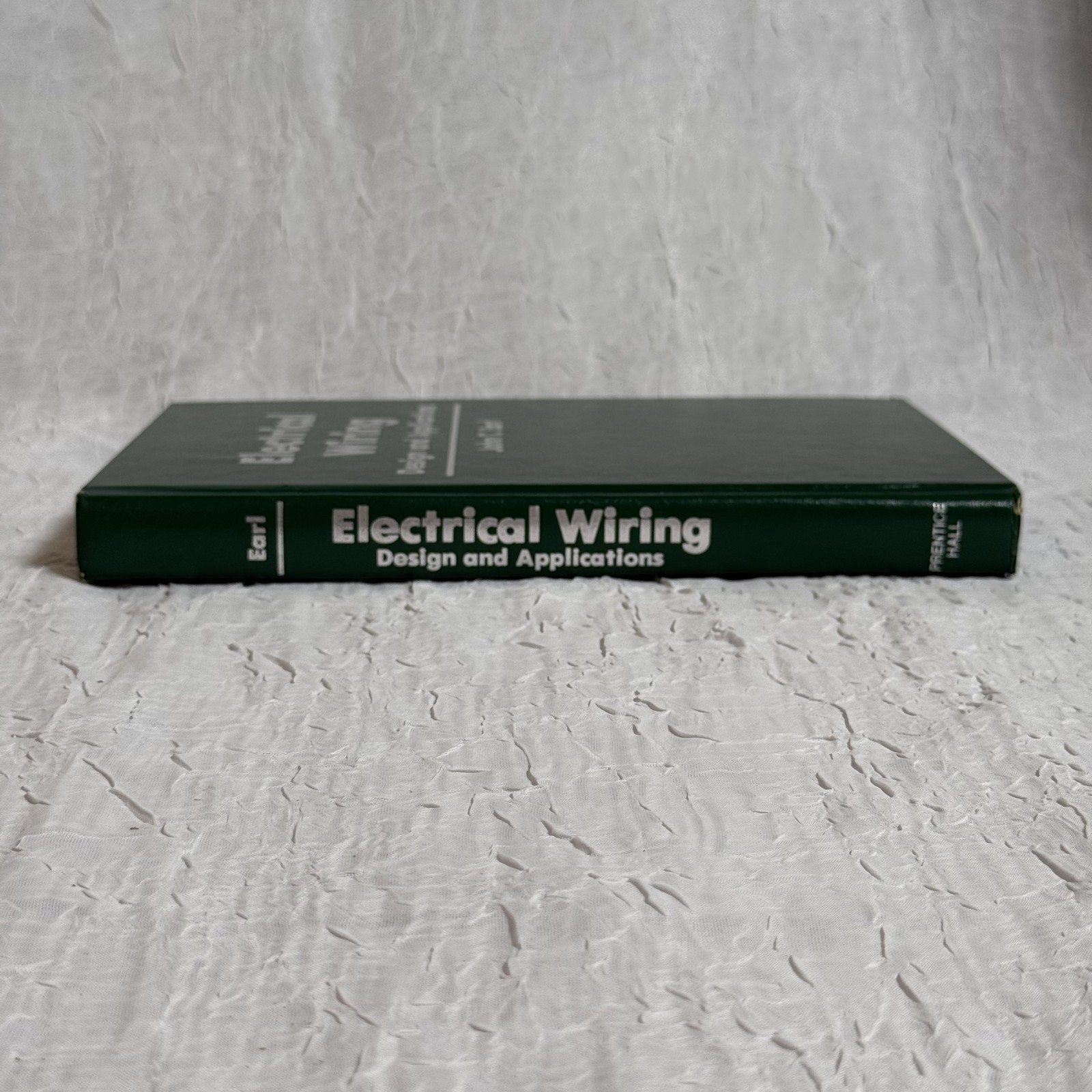 Vtg Electrical Wiring Design Applications John T Earl 1986 Hardcover Book 1st Ed