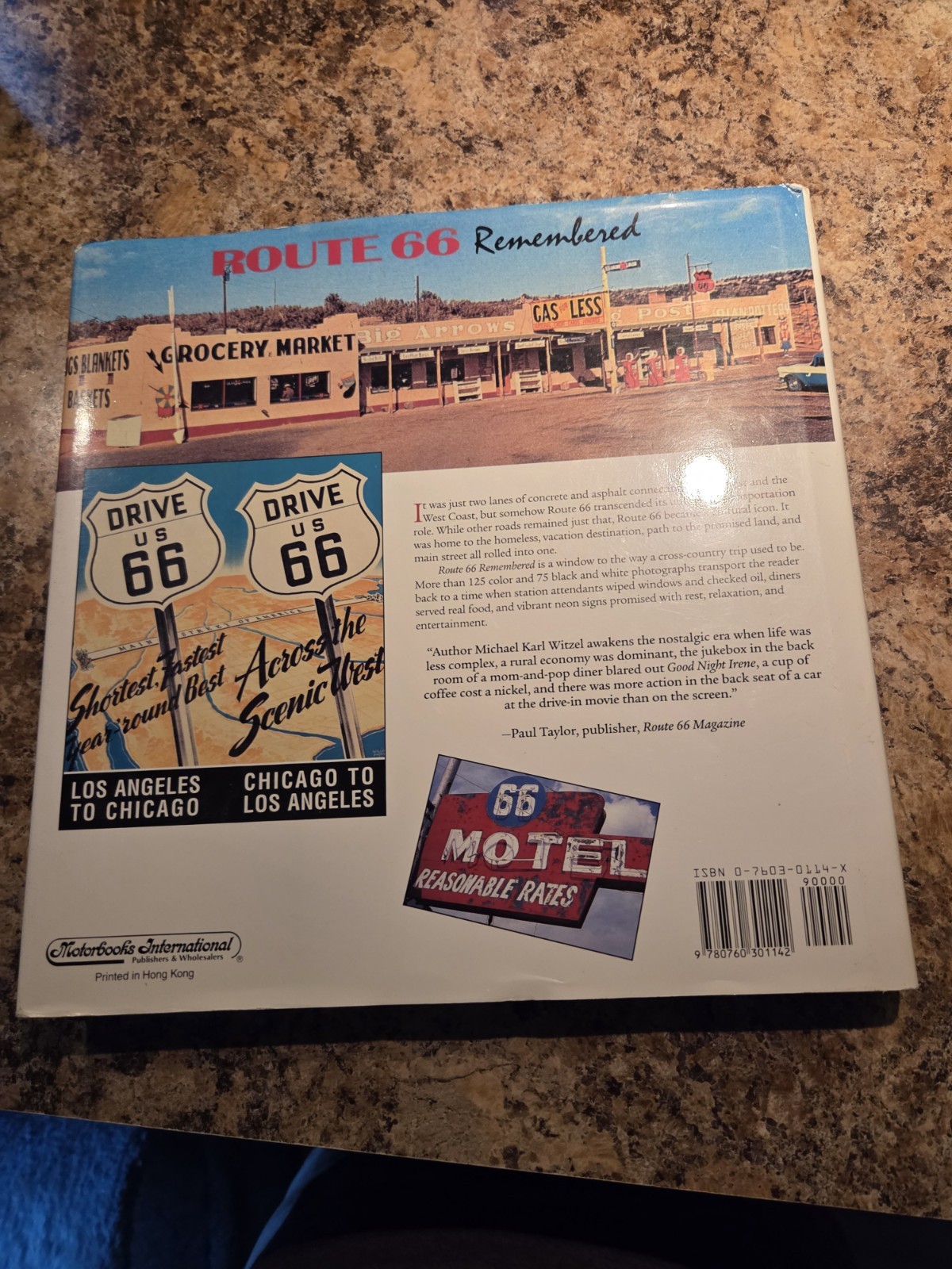 Route 66 Remembered By Michael Karl Witzel 1996 HCDJ