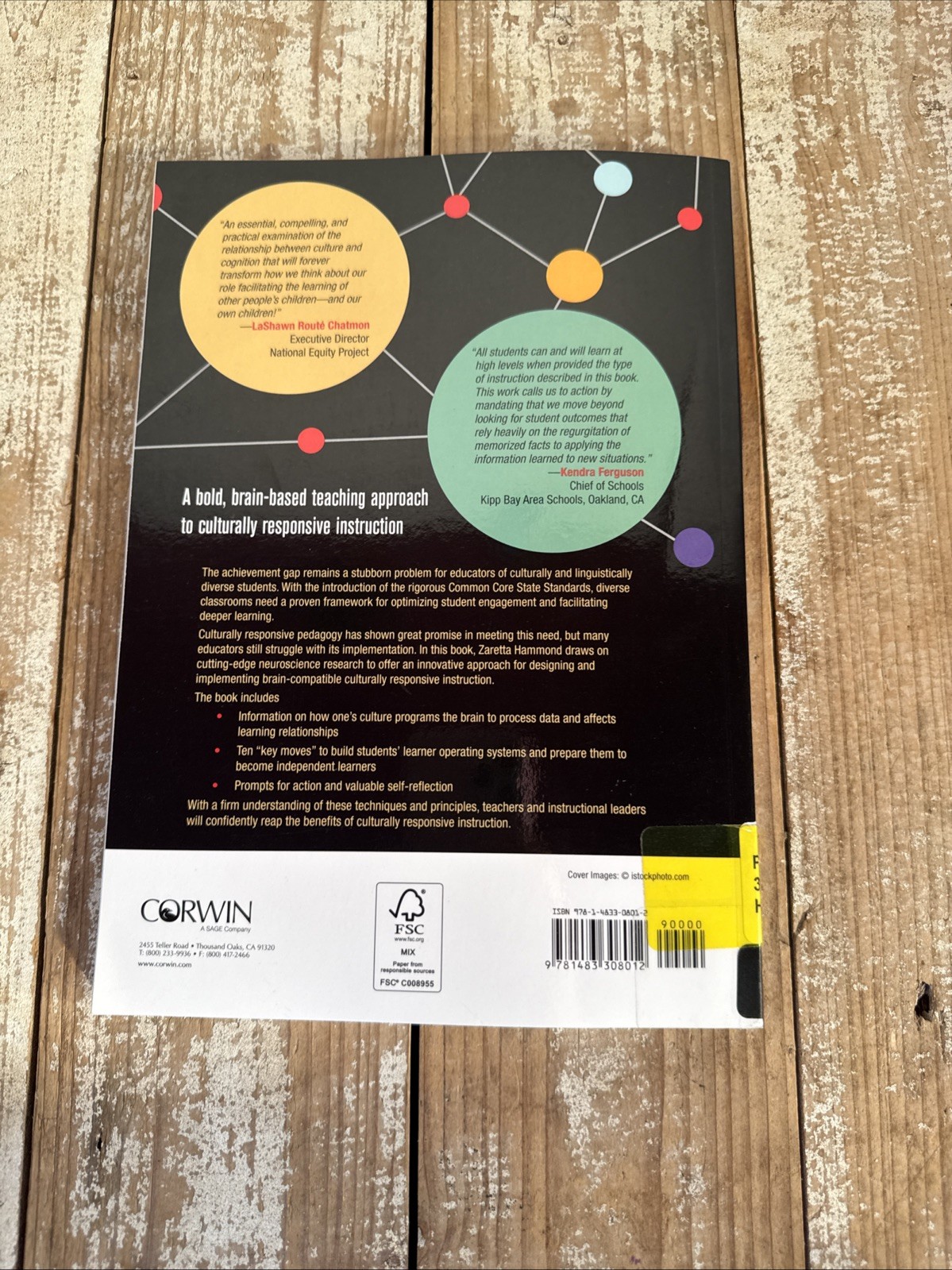 Culturally Responsive Teaching & The Brain by Zaretta Hammond 2015 Textbook PB