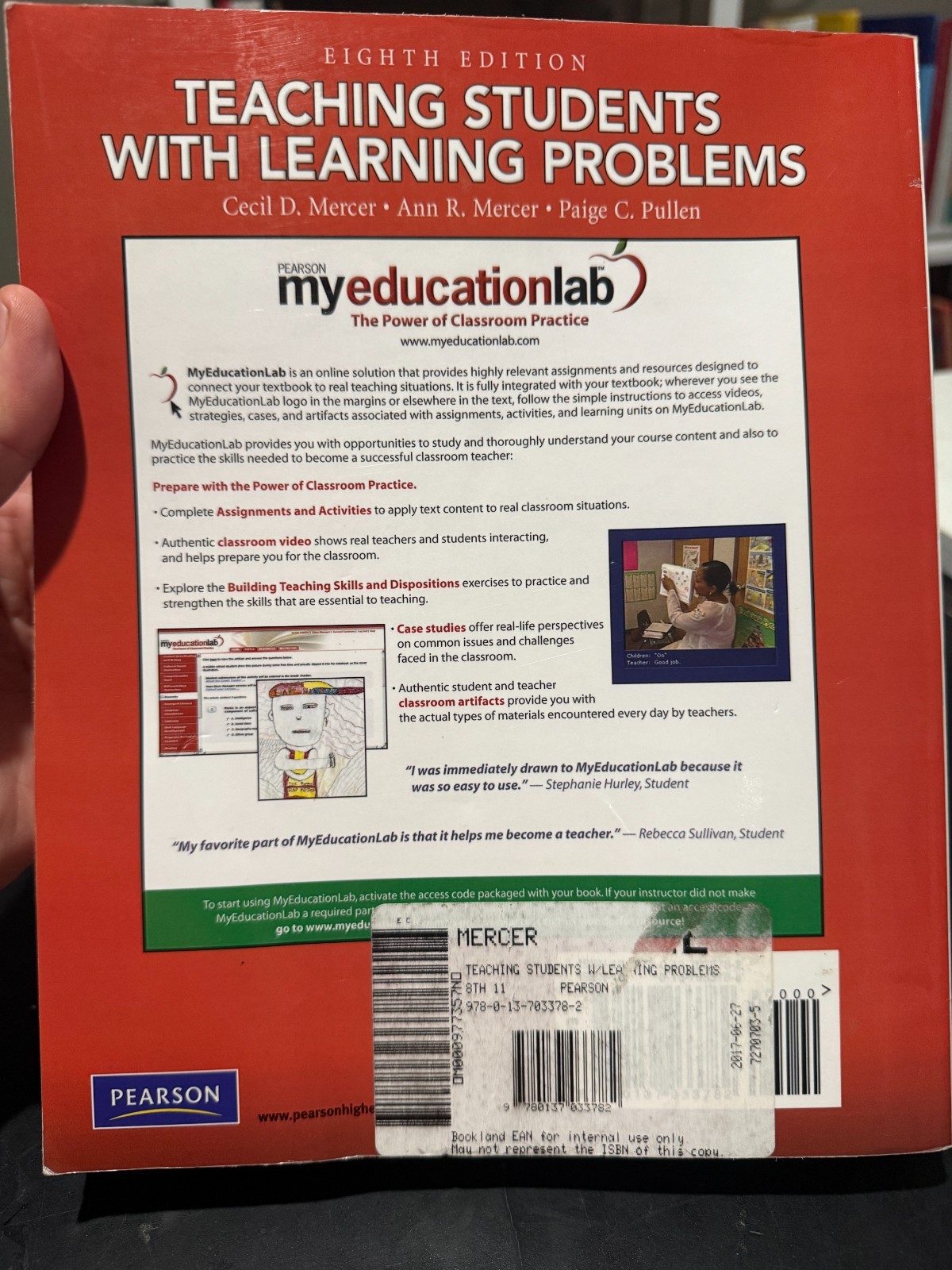Teaching Students with Learning Problems by Mercer, Cecil Paperback