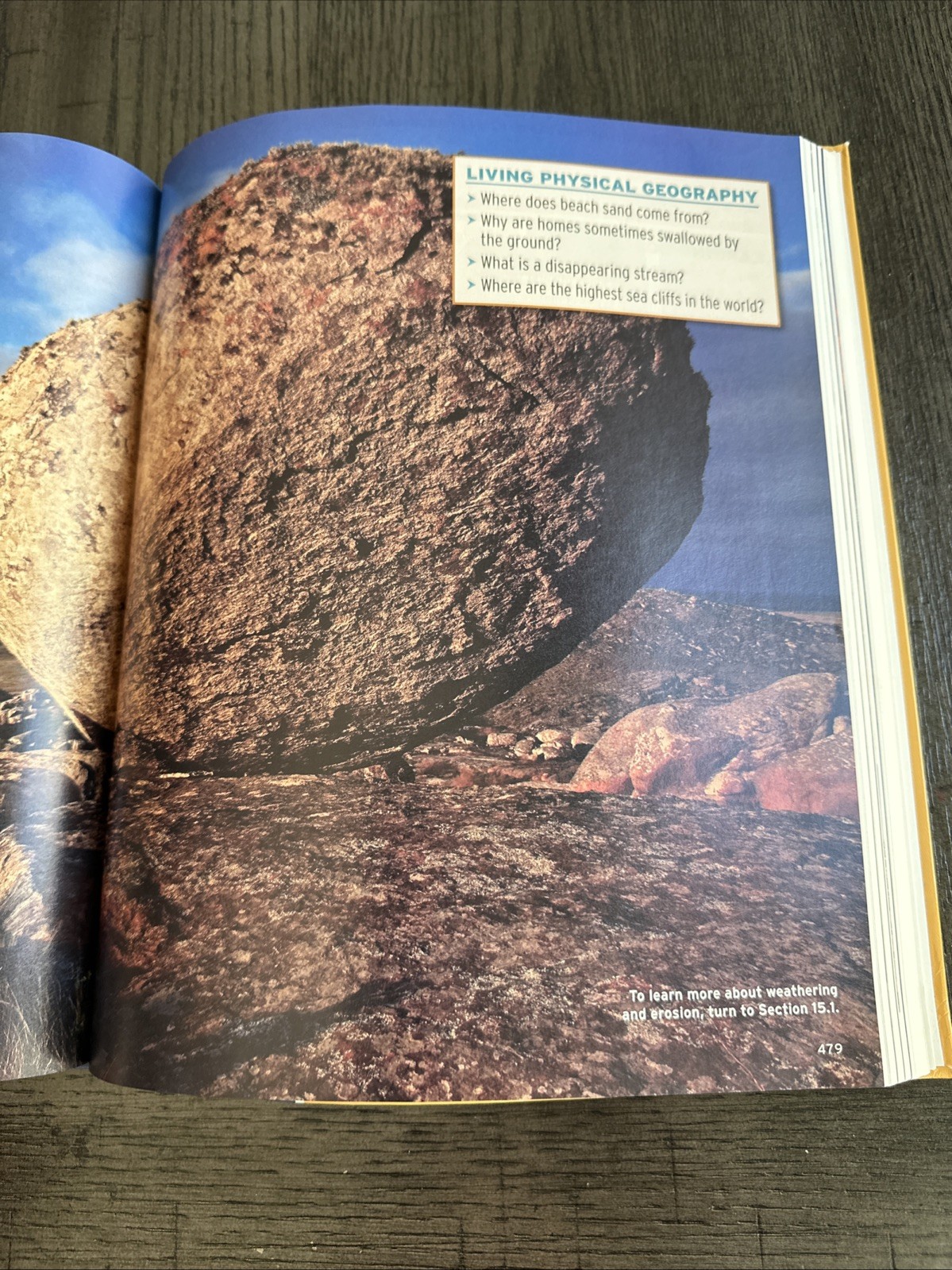 Living Physical Geography by Bruce Gervais (2015, Trade Paperback)
