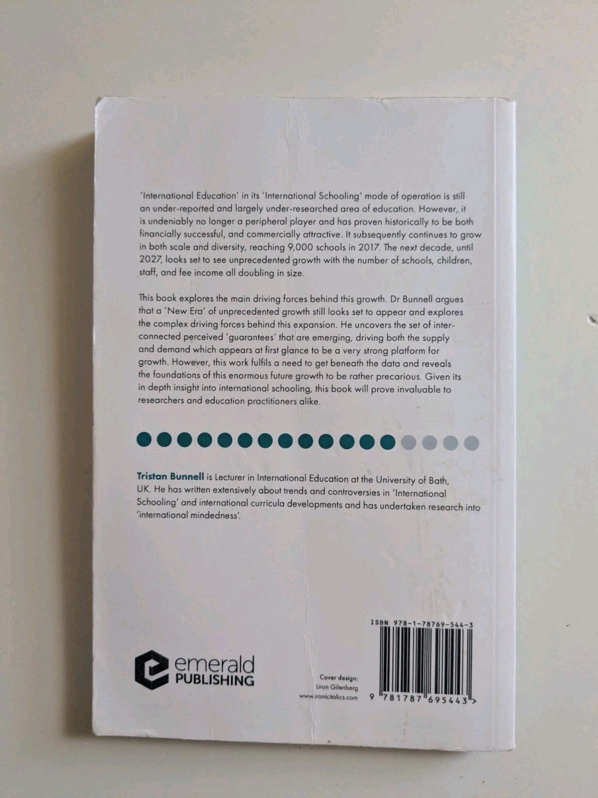 International Schooling & Education New Era Emerald Points Bunnell Issue PB VGUC