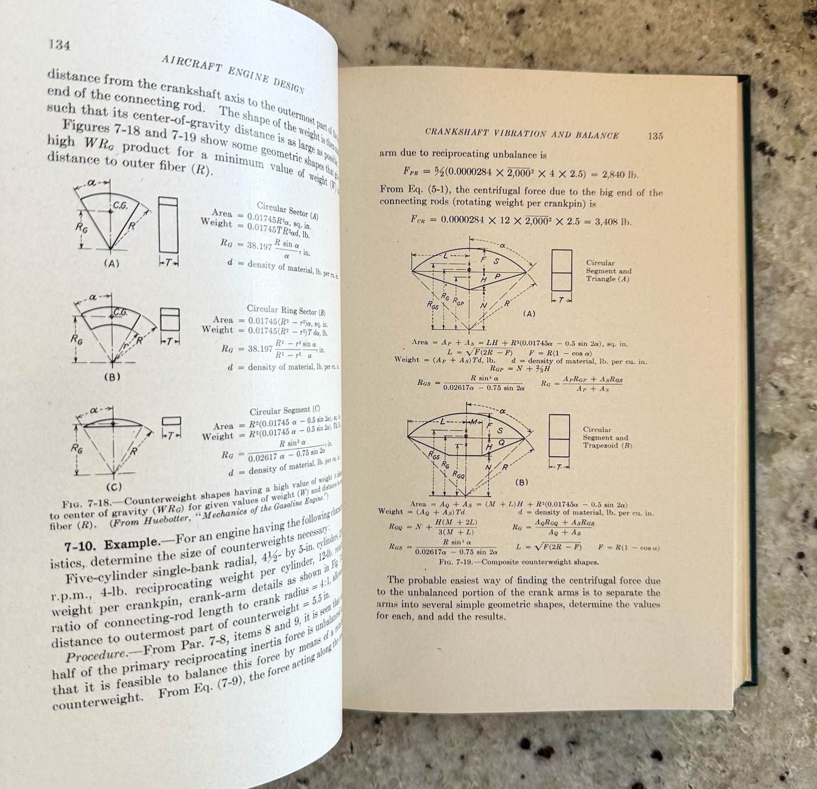 Vintage 1942 Aircraft Engine Design Stated 1st Edition by Liston HCVG+