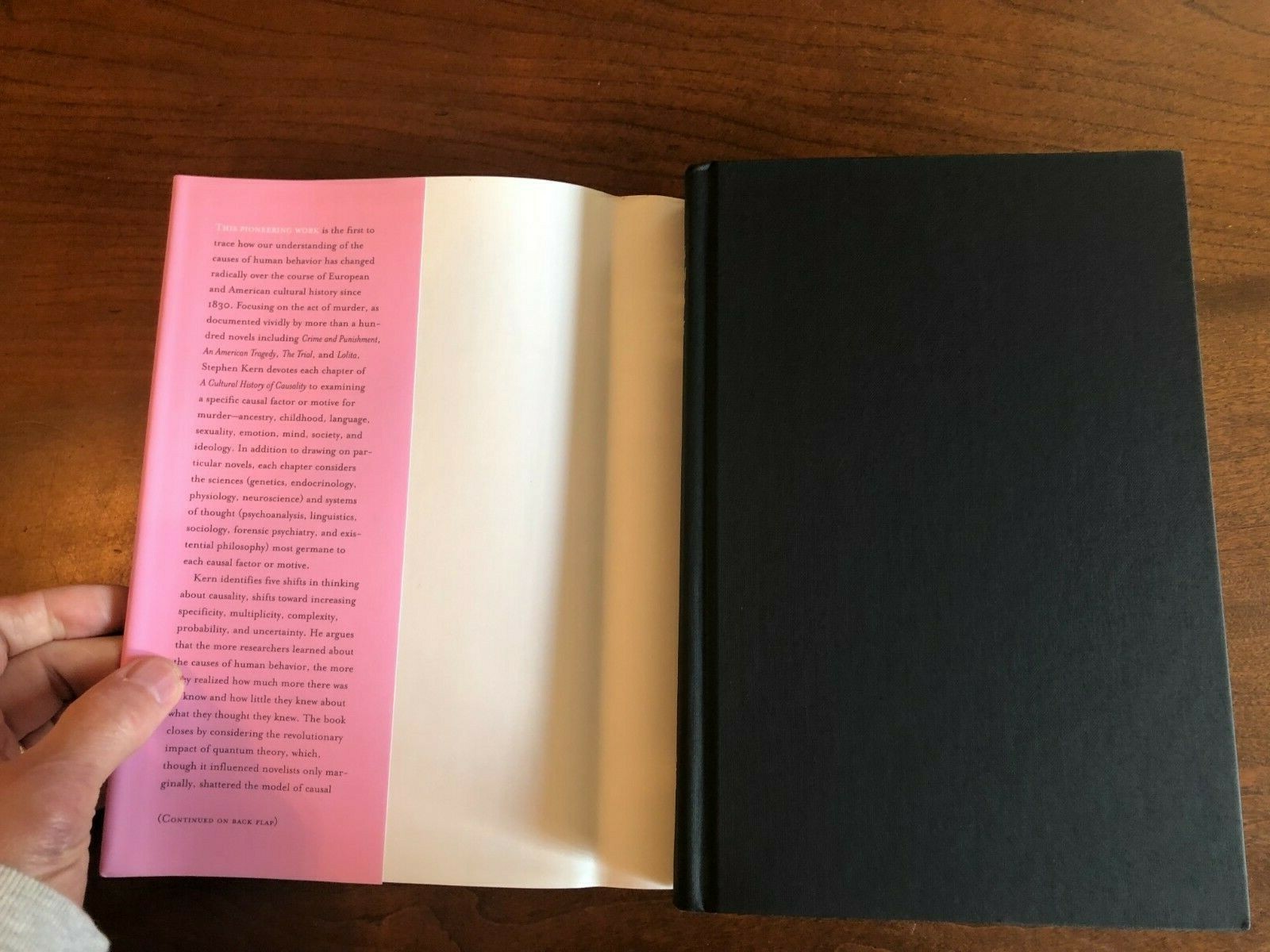 A Cultural History of Causality, Stephen Kern, HC/DJ First Edition