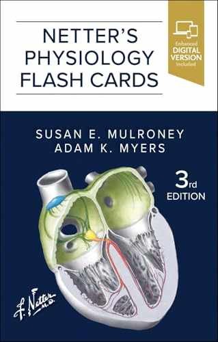 Netter’s Physiology Flash Cards – Cards, by Mulroney PhD Susan; – Very Good