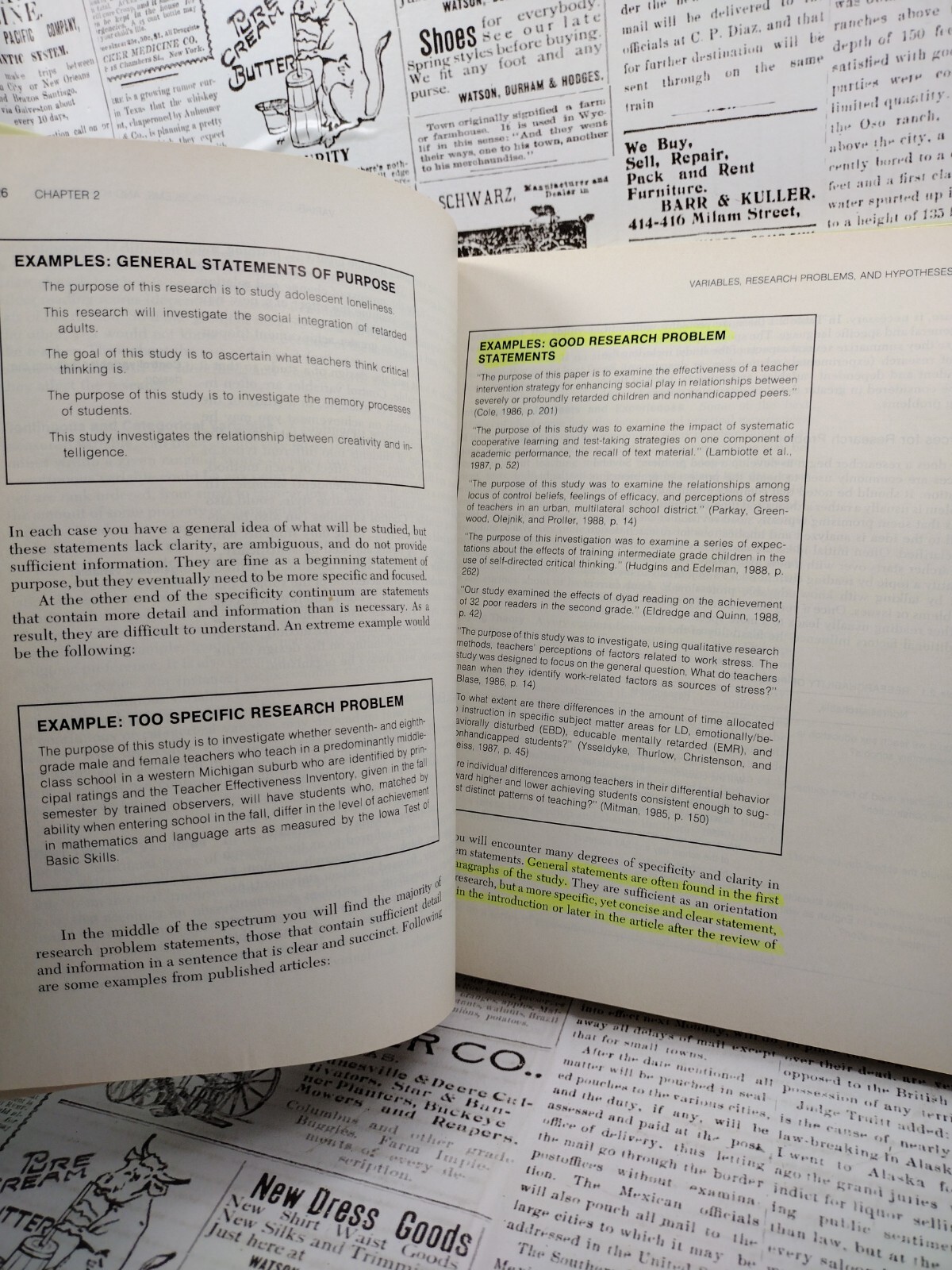 EDUCATIONAL RESEARCH: FUNDAMENTALS FOR THE CONSUMER By James H. Mcmillan *VG+*