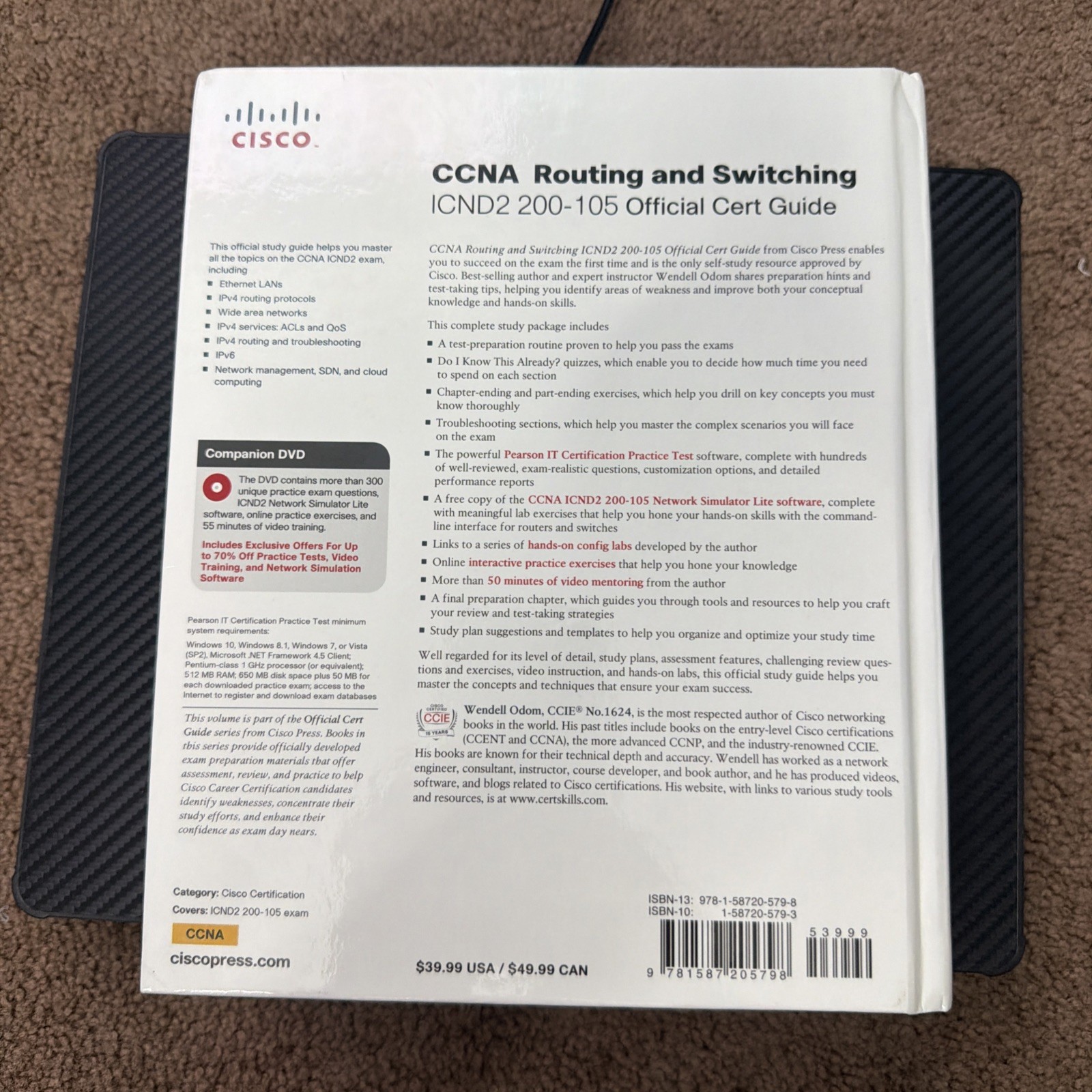 Official Cert Guide Ser.: CCNA Routing and Switching ICND2 200-105 Official Cert