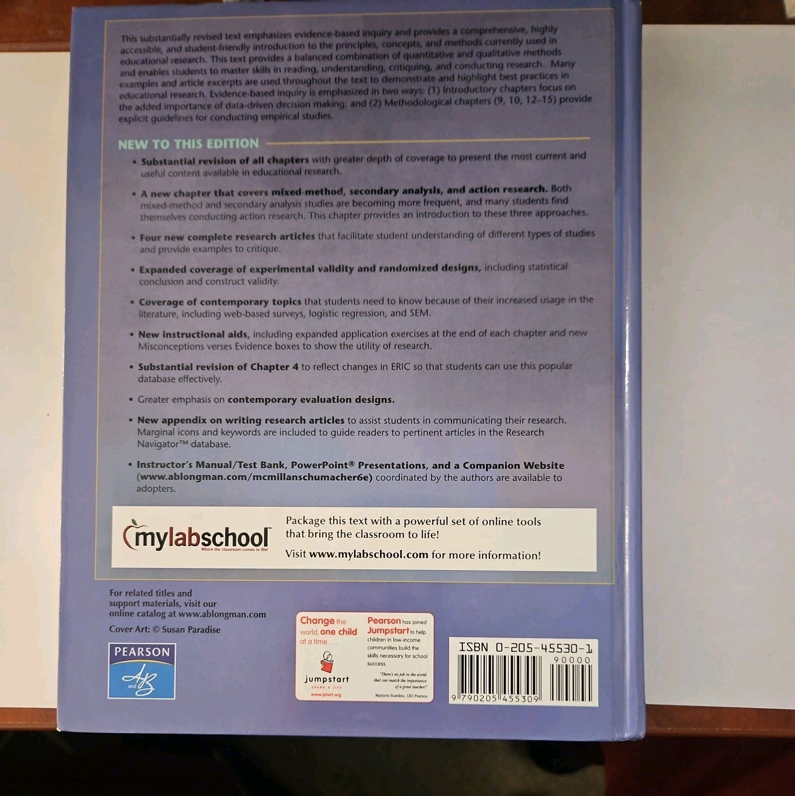 Research in Education Evidence-Based Inquiry,6th Edition, McMillan/Schumacher