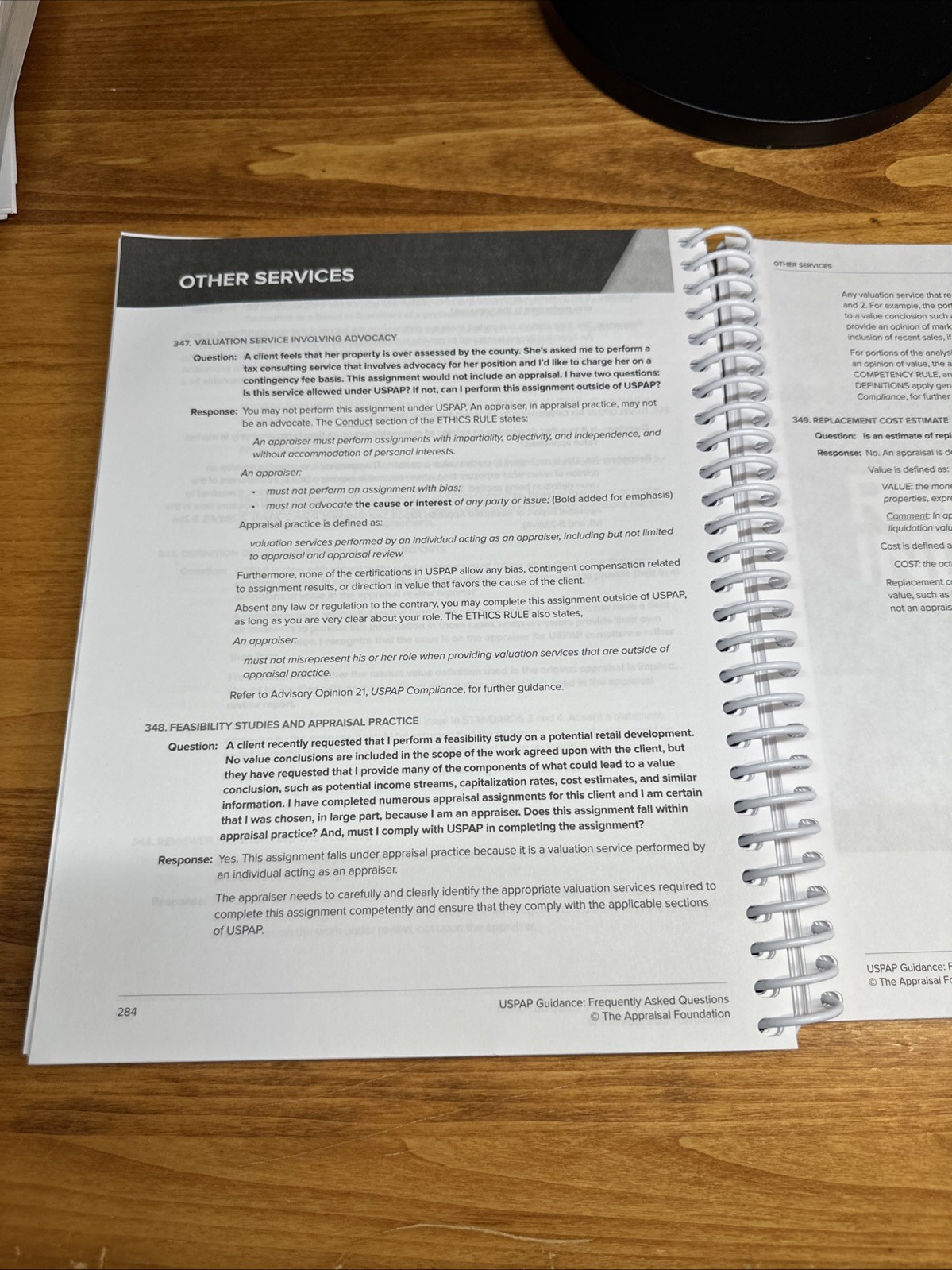 The Appraisal Foundation USPAP Guidance and Reference Manual 2024 Edition Clean