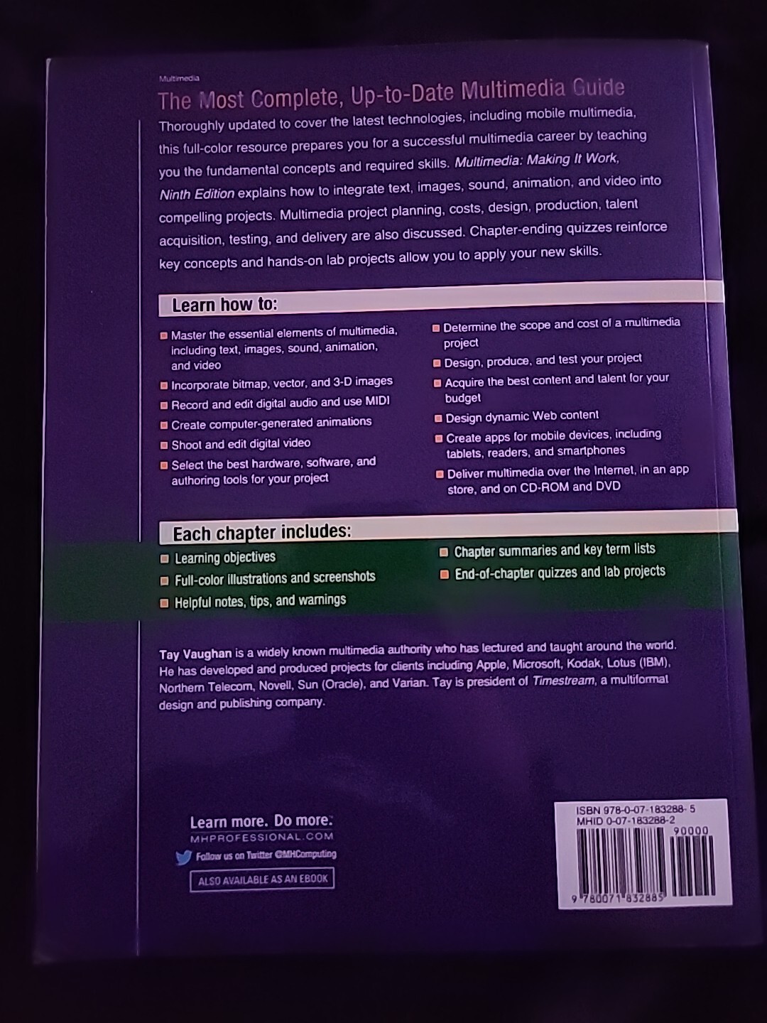 Multimedia: Making It Work, Ninth Edition