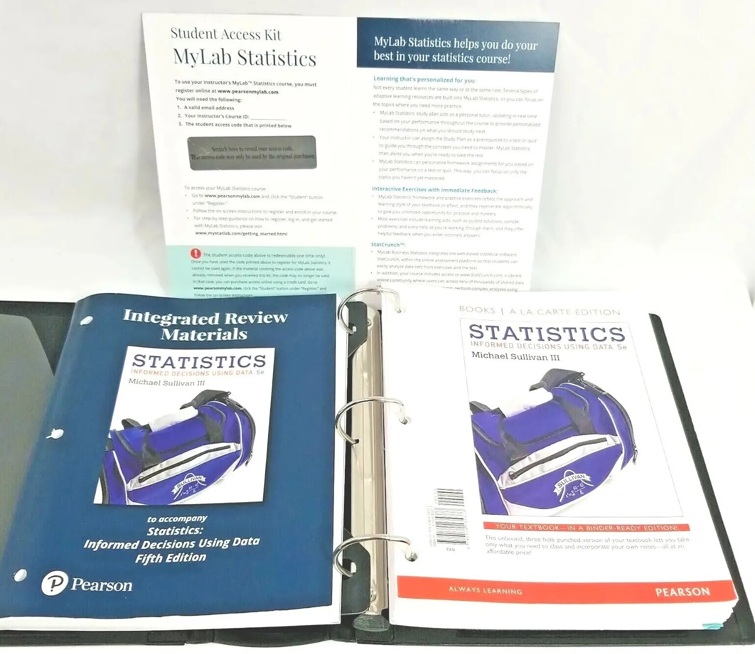 Statistics Loose Leaf Bundle Informed Decisions Using Data w UNUSED Access Code