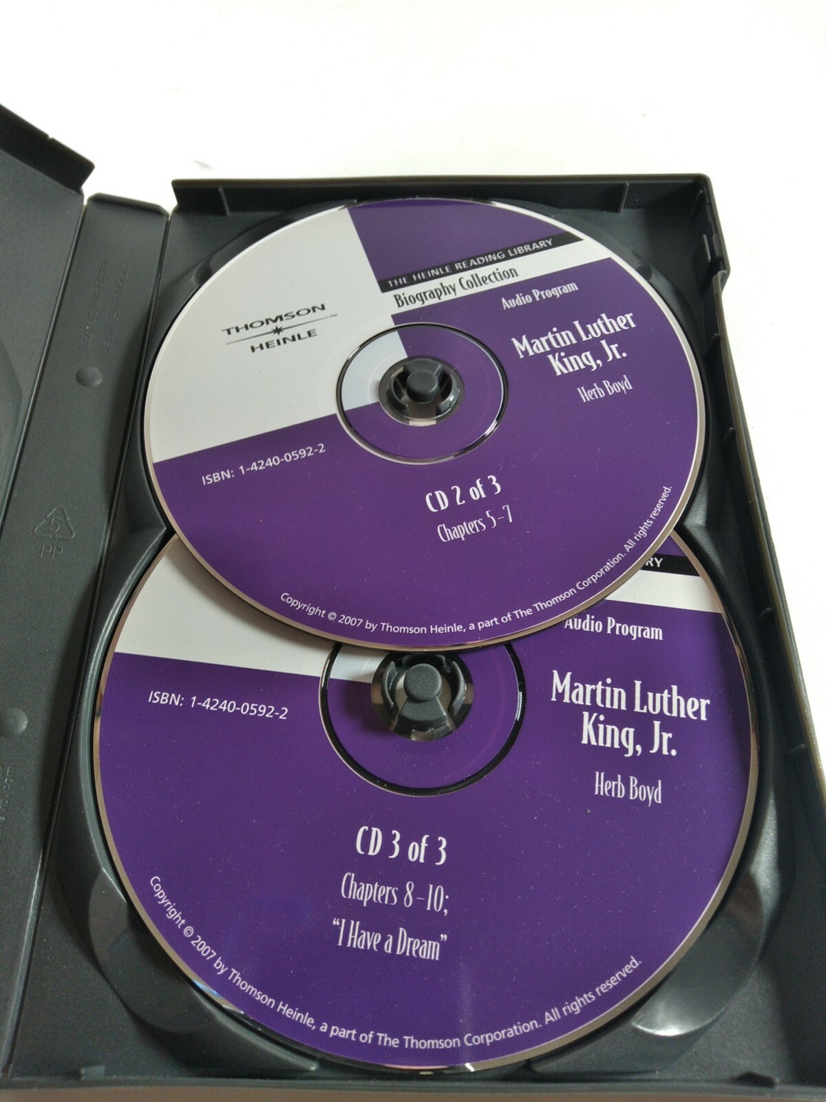 Biography Collection Martin Luther King Jr Audio CD