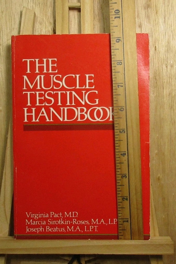 The Muscle Testing Handbook 1984 Occupational Therapy 194 Pages