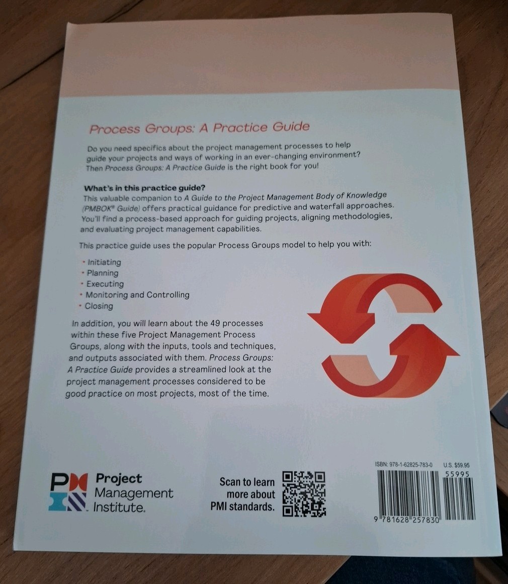 Process Groups: A Practice Guide (ENGLISH) by PMI (Paperback 2023) NEW
