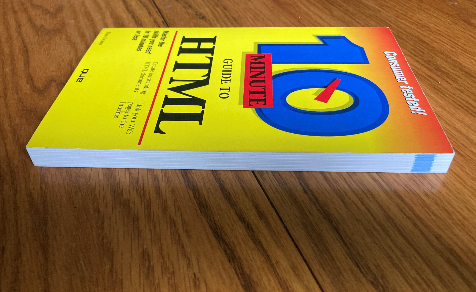 10 Minute Guide to HTML by Tim Evans LN VGC