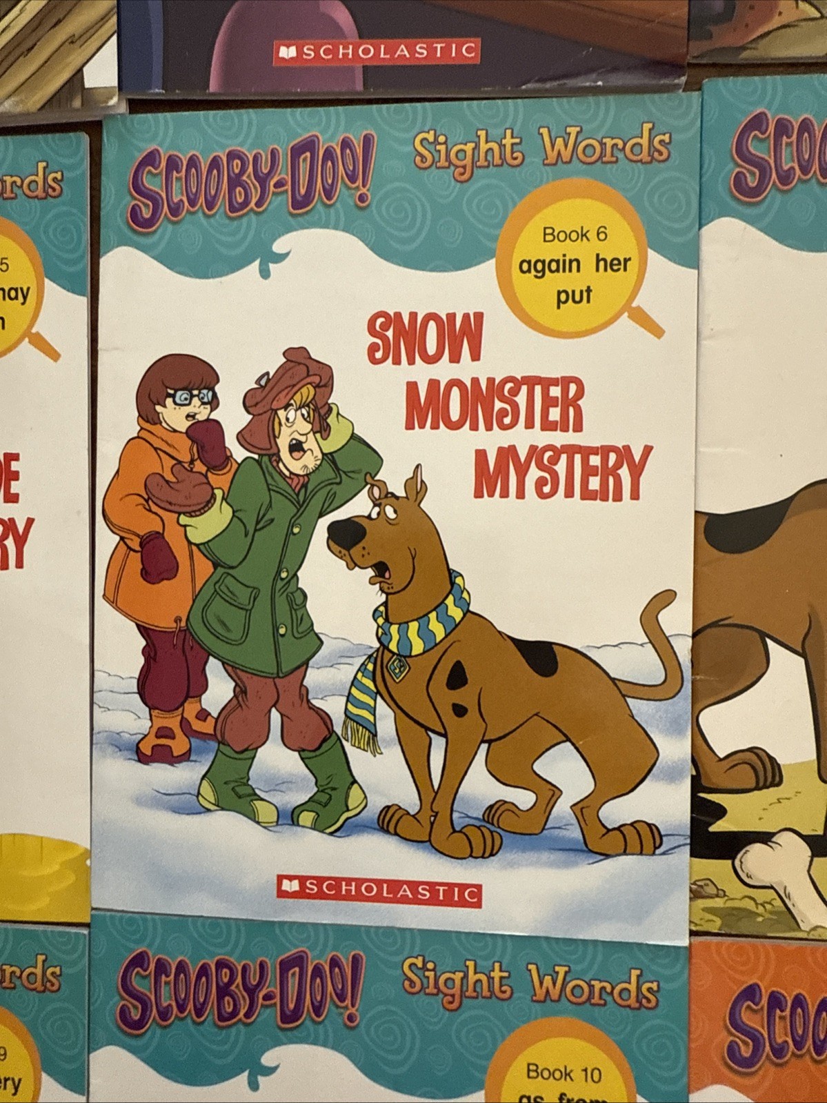 Scholastic Scooby Doo Learn To Read Sight Words Books 1-10 & 2 Workbooks Kids Ed