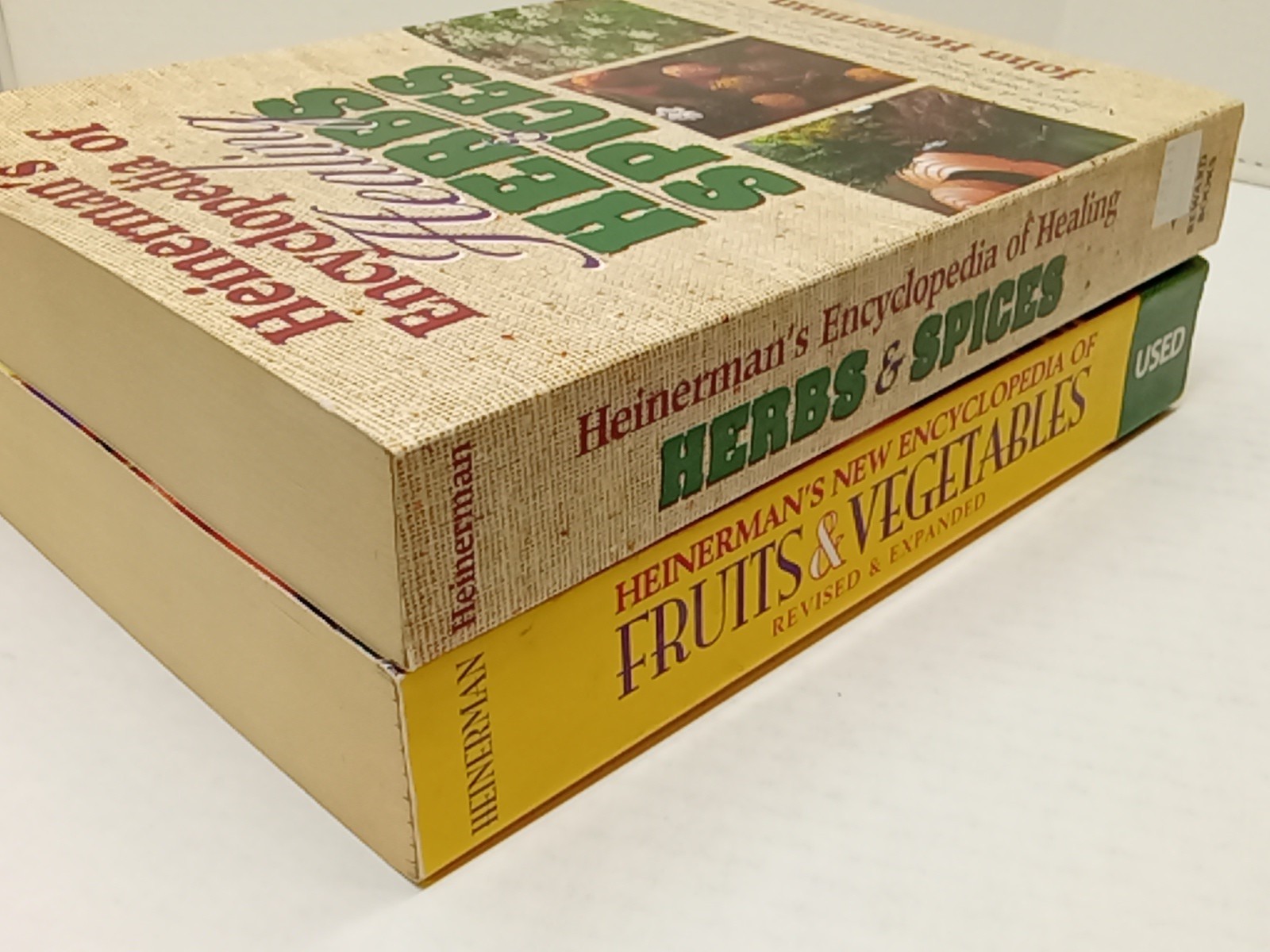 Book Bundle Heinerman’s Encyclopedias of Fruits & Vegetables + Herbs & Spices PB