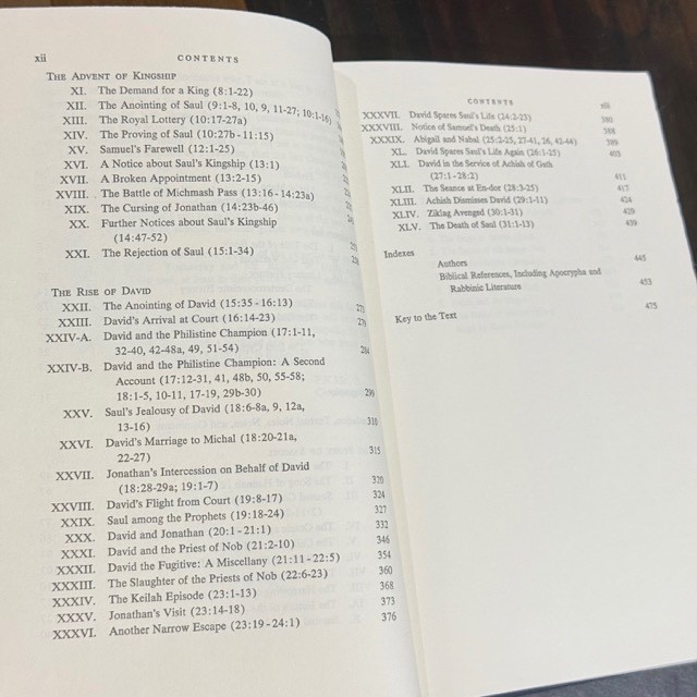 1 SAMUEL P. Kyle McCarter, Jr. The Anchor Bible Commentary Hardcover 1980